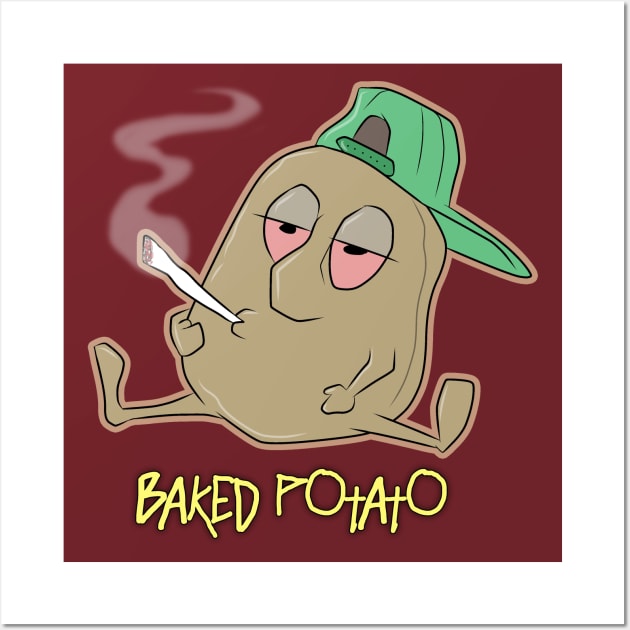 baked potato Wall Art by bobgoodallart